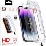 Tel Protect Dust-Free Easy Fit Full Glue 6D kaljeno staklo za iPhone 14 crno Cijene