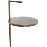 Light & Living Okrogla stranska mizica z marmorno mizno ploščo ø 26 cm Leda – | Shoptok.si
