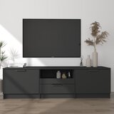 vidaXL TV omarica črna 140x35x40 cm konstruiran les Cene