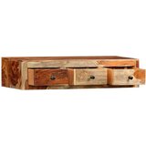 vidaXL Stenska konzolna mizica 100x25x20 cm trden palisander | Shoptok.si