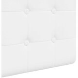  Držeće uzglavlje Zidne Bijeli 130 x 55 x 5 cm tkanina - Bijeli 120 cm bez LED | shoptok.hr