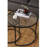 Hanah home Sto za dnevnu sobu Tokyo 60 Black Fume