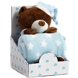 Bbo SET IGRACKA + CEBENCE SLEEPING BEAR (B200003) - BLUE (B200003-4) Cene