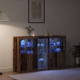  LED komoda Staro drvo 162 x 37 x 100 cm Konstruirano drvo | Eponuda.ba