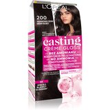 L´Oréal Paris Casting Creme Gloss barva za lase odtenek 200 Ebony Black 1 kos | Shoptok.si