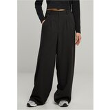Urban Classics Women's trousers with ultra-wide pleated front black | Shoptok.si