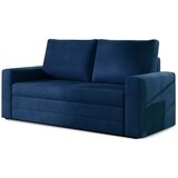 ELTAP Modra žametna raztegljiva/s prostorom za shranjevanje sedežna garnitura 151 cm Wave – | Shoptok.si
