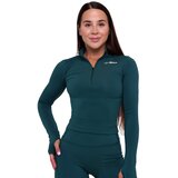GymBeam ženska sportska majica Ignite Dark Green 92263