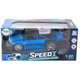  Avto na daljinsko upravljanje SpeedX RC 1:20 z dimnimi in svetlobnimi učinki - modra | Shoptok.si