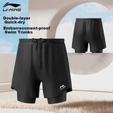 Li-Ning Muški kupaći šorts, Crni Cene