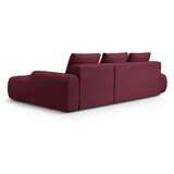 Cosmopolitan Design Bordo rdeča raztegljiva/s prostorom za shranjevanje kotna sedežna garnitura (desni kot/z ležalnikom) Linz – | Shoptok.si