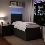  Box spring krevet s madracem crni 100x200 cm baršunasti | shoptok.hr