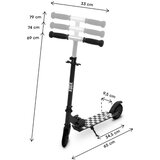 Kidwell WXM sklopivi romobil za djecu, Skipo šah | shoptok.hr