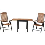 Gardenson Vrtni Set Athos, 3-Delni, Raztegljiva Miza Cene