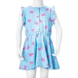  Dječja haljina bez rukava s gumbima plava 104 | shoptok.hr