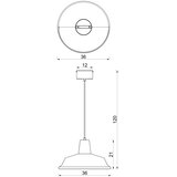  Luster na sajli CLASS 1xE27/15W/230V bež | Eponuda.com
