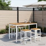  Stol za bar u vrtu Bijela 141 x 80,5 x 105 cm | shoptok.hr