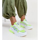 Gemre White and yellow thick-soled sneakers Matea Cijene