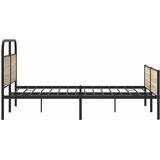  Metalni okvir kreveta bez madraca boja hrasta 180x200 cm | shoptok.hr