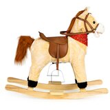 ECO TOYS konjić za ljuljanje bež | shoptok.hr