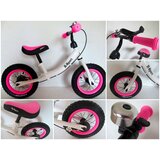  Bicikl bez pedala R3 - rozo/bijeli | shoptok.hr