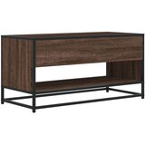 vidaXL TV ormarić boja hrasta 91x40x46 cm konstruirano drvo i metal | shoptok.hr