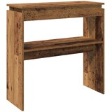 vidaXL Konzolni stol Staro drvo 80x30x80 cm Konstruirano drvo | shoptok.hr