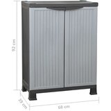 vidaXL Plastični ormarić 68 x 39 x 92 cm Cijene