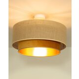 plafonsko svetlo sarta 1xE27/60W/230V ø 45 cm bakarna/juta | Eponuda.com