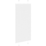 vidaXL Plisirana žaluzija Bela 55x100 cm Širina tkanine 54,4 cm | Shoptok.si