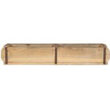  Pladanj 4 pcs Smeđa 57 x 15 x 9 cm Čvrsto drvo iz reciklaže | shoptok.hr