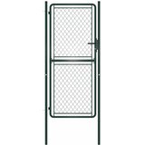  Vrtna vrata Čelik 100x175 cm Zelena | shoptok.hr