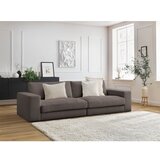 Bobochic Paris Smeđe-siva sofa od samta 274 cm Leonard – | shoptok.hr