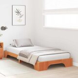  Krevetna konstrukcija Vosak smeđa 80 x 200 cm | shoptok.hr