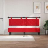  Držeće uzglavlje Zidne Crvena 190 x 55 x 5 cm Lažna koža - Crvena 180 cm bez LED | shoptok.hr