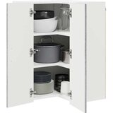 vidaXL Stenska kuhinjska omarica s polico Siva Sonoma 57 x 57 x 80 cm | Shoptok.si