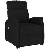  stol s funkcijo vstajanja črno blago, (20701167) | Shoptok.si