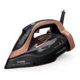 Tefal Ultimate Power Pro FV9E50 Glačalo za suho & parno glačanje Durilium AirGlide Autoclean soleplate 3200 W Crno, Bakar | shoptok.hr
