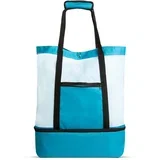 Termo torba za na plažo 45 x 43 x 15 cm modra