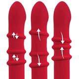 You2Toys You2 Toys Vibrator sa tri prstena Rabbit, 23.7cm, Crveni | Eponuda.com
