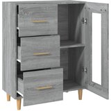  Komoda boja hrasta sonome 69,5 x 34 x 90 cm konstruirano drvo | shoptok.hr
