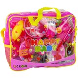  Velik set kuhinjskega pribora v torbi - 31 element - roza | Shoptok.si