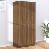 vidaXL Ormar boja smeđeg hrasta 90 x 52 x 200 cm od konstruiranog drva Cijene