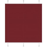  Plisirana roleta Bordeaux crvena 120x100 cm Širina tkanine | shoptok.hr