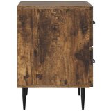  Nočna omarica Dimljen hrast 43 x 34,5 x 47,5 cm Inženirski les, (5000209401) | Shoptok.si