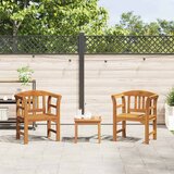  Set za odmaranje u vrtu 3 pcs Čvrsto drvo akacije | shoptok.hr
