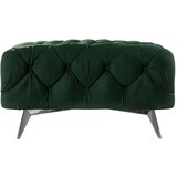 Ropez Temno zelen žameten tabure Chelsea – | Shoptok.si