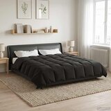  Zimska pokrivača Šonerisan Antracit 240 x 260 cm Mikrovlakna | shoptok.hr