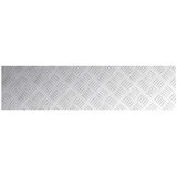  Stepenica Pravokutni 2 pcs Srebrno 100 x 25 cm Aluminij | shoptok.hr