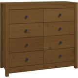  TV omarica medeno rjava 100x40x90 cm trdna borovina, (20654345) | Shoptok.si